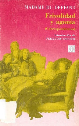 FRIVOLIDAD Y AGONIA, de DEFFAND | portada del libro