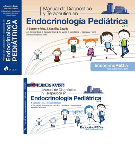 MANUAL DE DIAGNOSTICO Y TERAPEUTICA EN ENDOCRINOLOGIA PEDIATRICA,, de GUERRERO-FERNANDEZ | portada del libro