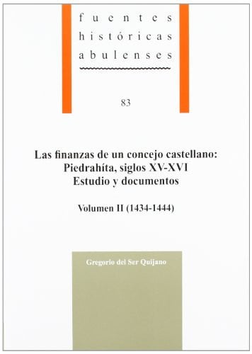 Las finanzas de un concejo castellano, de Ser Quijano | portada del libro