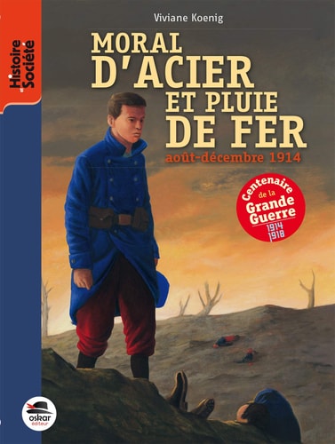 MORAL D'ACIER ET PLUIE DE FER, de Viviane Koenig | portada del libro