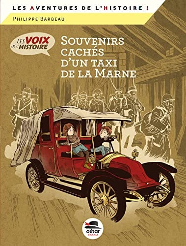 SOUVENIRS CACHES D'UN TAXI DE LA MARNE, de Philippe Barbeau | portada del libro