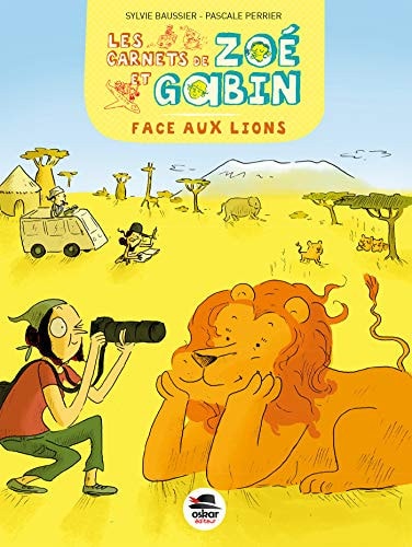 FACE AUX LIONS, de Pascale Perrier | portada del libro