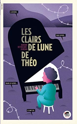 CLAIRS DE LUNE DE THEO LES, de Mariane Oestreicher-Jourdain (dramaturge).) | portada del libro