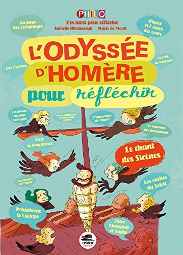 ODYSSEE D'HOMERE POUR REFLECHIR L', de Isabelle Wlodarczyk | portada del libro