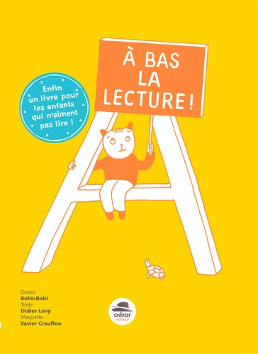 A BAS LA LECTURE, de Didier Lévy | portada del libro