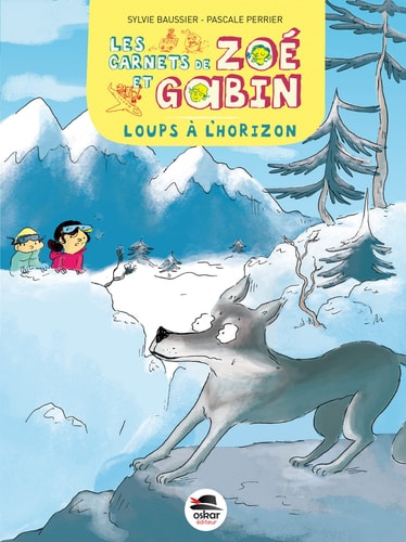 LOUPS A L'HORIZON, de Sylvie Baussier | portada del libro