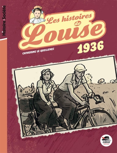 LES HISTOIRES DE LOUISE 1936, de Catherine Le Quellenec | portada del libro