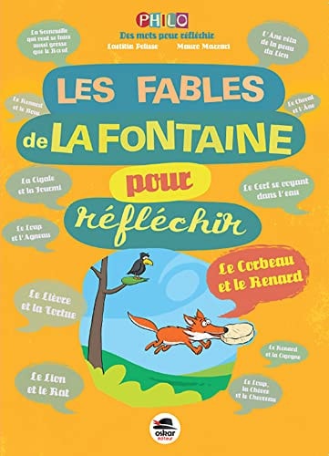 LES FABLES DE LA FONTAINE POUR REFLECHIR NE, de Laetitia Pelisse | portada del libro