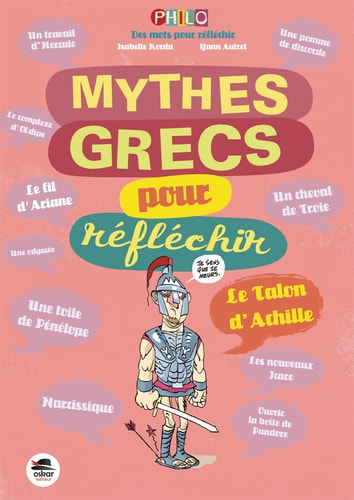 MYTHES GRECS POUR REFLECHIR LES, de Isabelle Korda | portada del libro