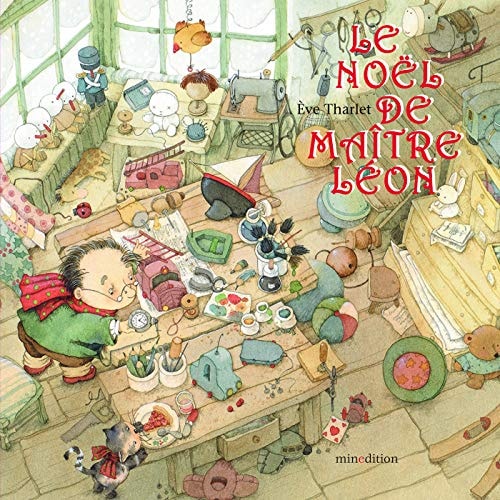 NOEL DE MAITRE LEON LE, de Ève Tharlet | portada del libro