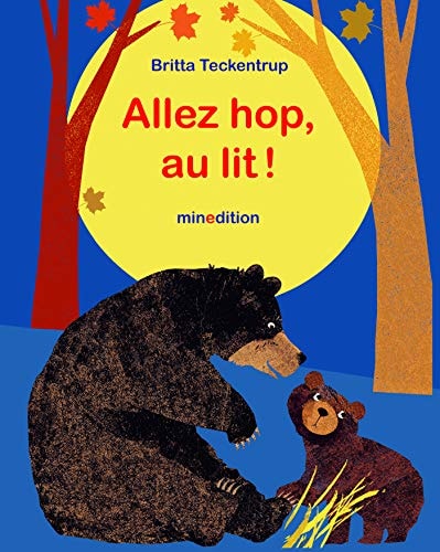ALLEZ HOP AU LIT, de Britta Teckentrup | portada del libro