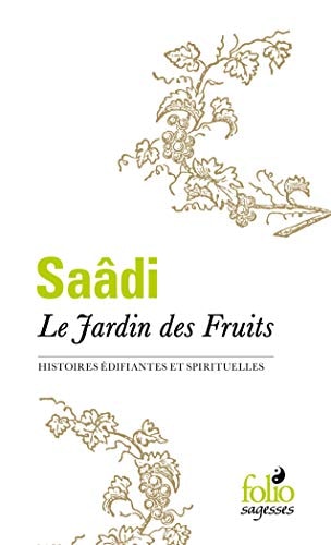 LE JARDIN DES FRUITS, de Saʿdī | portada del libro