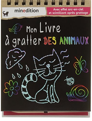 MON LIVRE A GRATTER DES ANIMAUX, de Wilderich-lang | portada del libro