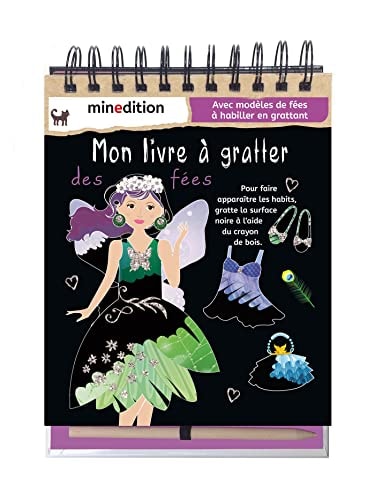 MON LIVRE A GRATTER DES FEES, de Minedition | portada del libro