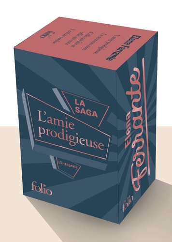 COFFRET L'AMIE PRODIGIEUSE 4V, de Elena Ferrante | portada del libro