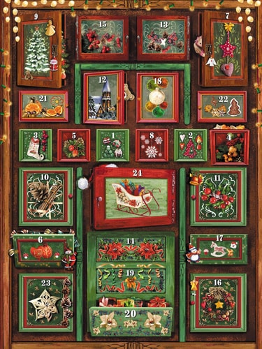 CALENDRIER DE L'AVENT L'ARMOIRE DE NOEL- EVANGELISTI, de EVANGELISTI | portada del libro