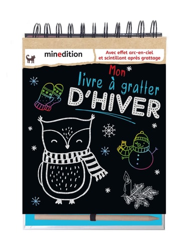 MON LIVRE A GRATTER D'HIVER, de Jennifer Wilderich-Lang | portada del libro
