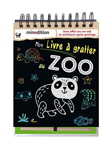 MON LIVRE A GRATTER AU ZOO, de Isabella Stadler | portada del libro