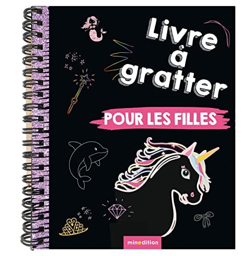 MINI LIVRE A GRATTER POUR LES FILLES, de Lang hannah | portada del libro
