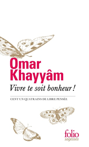 VIVRE TE SOIT BONHEUR, de Omar Khayyâm | portada del libro