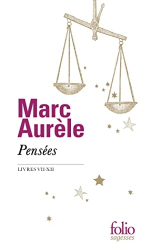 PENSEES LIVRES VII A XII, de Marc Aurèle ((empereur romain | portada del libro