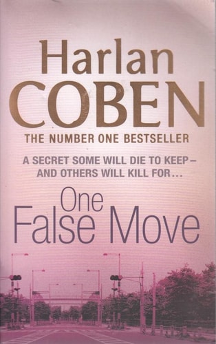 ONE FALSE MOVE, de Coben | portada del libro