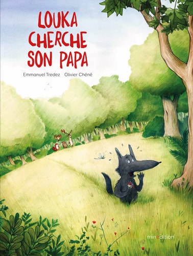 LOUKA CHERCHE SON PAPA, de Emmanuel Trédez | portada del libro
