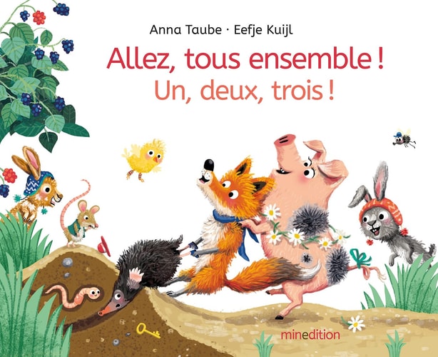 ALLEZ TOUS ENSEMBLE UN DEUX TROIS, de Anna Taube | portada del libro