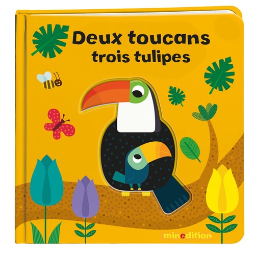 DEUX TOUCANS TROIS TULIPES, de Gabriele Clima | portada del libro
