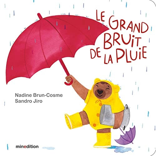 LE GRAND BRUIT DE LA PLUIE, de Nadine Brun-Cosme | portada del libro