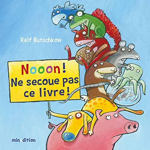 NOOON NE SECOUE PAS CE LIVRE, de Ralf Butschkow | portada del libro
