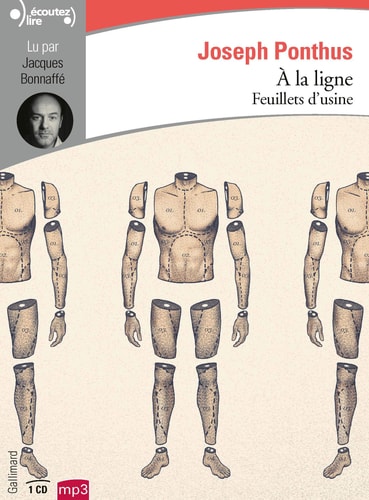 A LA LIGNE CD, de Ponthus | portada del libro