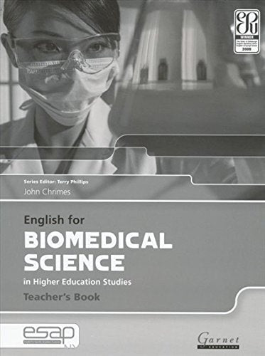 BIOMEDICAL SCIENCE TEACHERS BOOK, de John Chrimes | portada del libro