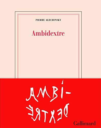 AMBIDEXTRE, de Pierre Alechinsky | portada del libro