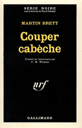 COUPER CABECHE, de Martin Brett | portada del libro