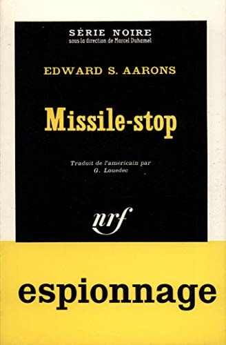 MISSILE-STOP, de Edward Sidney Aarons | portada del libro