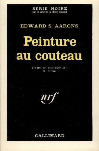 PEINTURE AU COUTEAU, de Edward Sidney Aarons | portada del libro