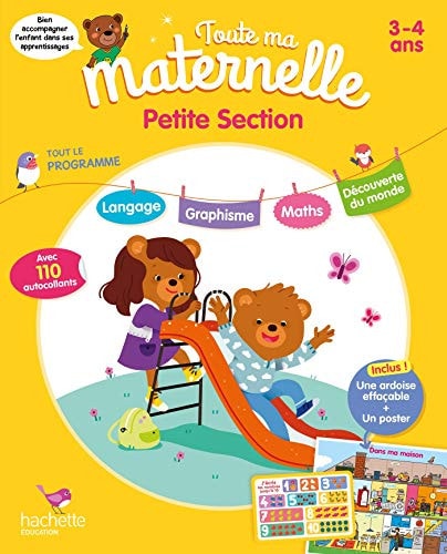 TOUTE MA MATERNELLE PETITE SECTION, de Guy Blandino | portada del libro