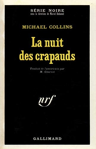 LA NUIT DES CRAPAUDS, de Michael Collins | portada del libro
