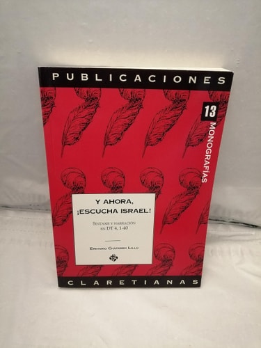 Y AHORA ESCUCHA ISRAEL, de CHAPARRO LILLO | portada del libro