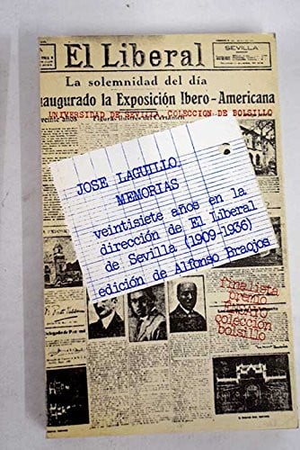 JOSE LAGUILLO, MEMORIAS, de SIN AUTOR | portada del libro