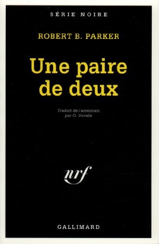 UNE PAIRE DE DEUX, de Robert Parker | portada del libro