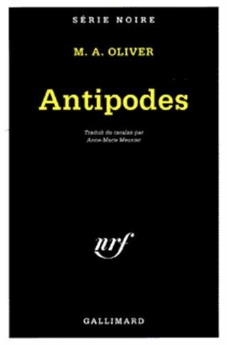 ANTIPODES, de Maria Antònia Oliver | portada del libro