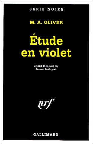 ETUDE EN VIOLET, de Maria Antònia Oliver | portada del libro
