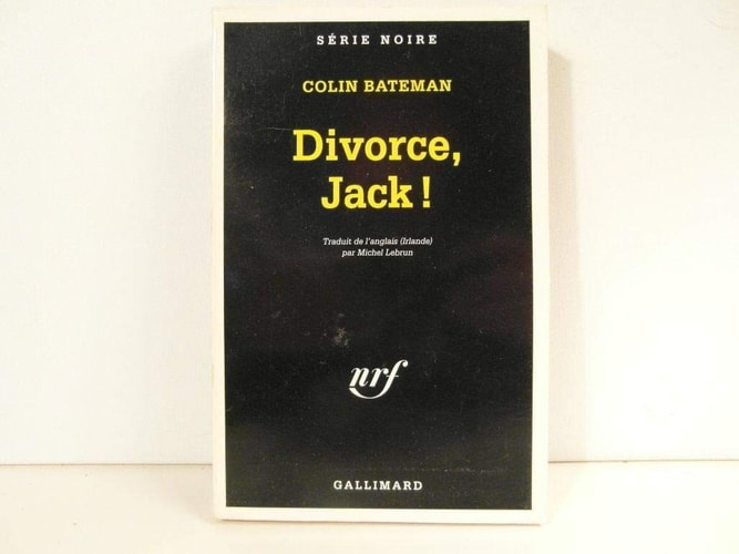 DIVORCE JACK, de Colin Bateman | portada del libro