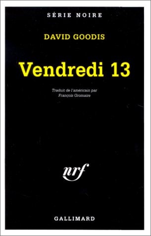 VENDREDI 13, de David Goodis | portada del libro
