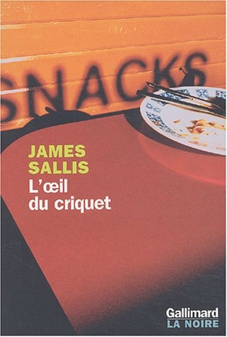 L'OEIL DU CRIQUET, de James Sallis | portada del libro