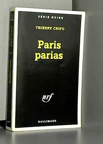 PARIS PARIAS, de Thierry Crifo | portada del libro