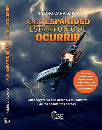 ALGO ESPANTOSO ESTA APUNTO DE OCURRIR, de CARVALHO | portada del libro
