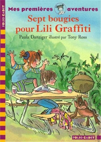 SEPT BOUGIES POUR LILI GRAFFITI, de Paula Danziger | portada del libro